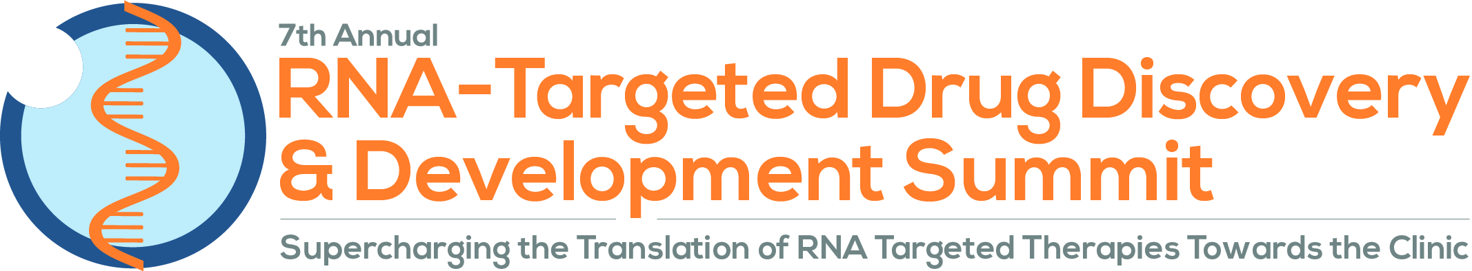 7th RNA-Targeted Drug Discovery Summit logo Col Tag