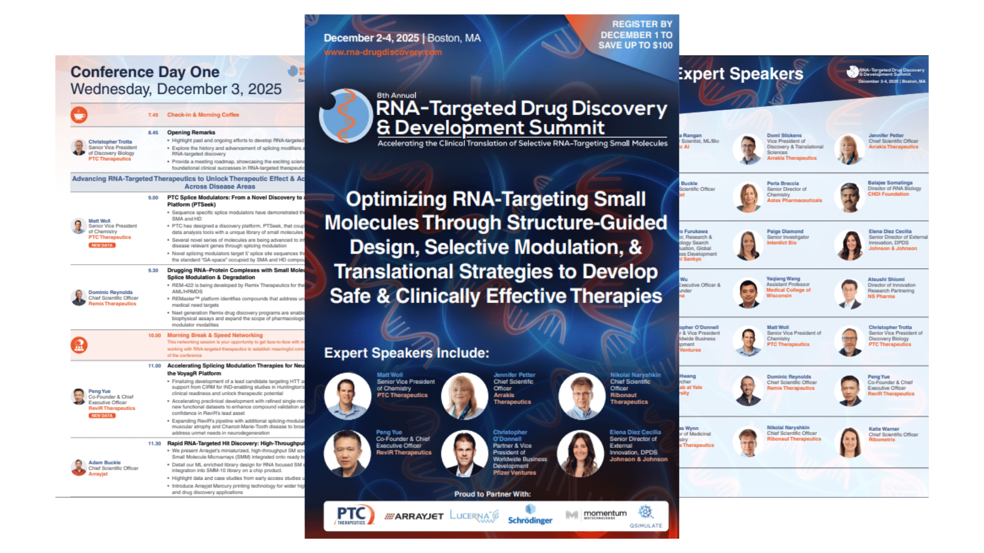 8th RNA-Targeted Drug Discovery Summit Brochure