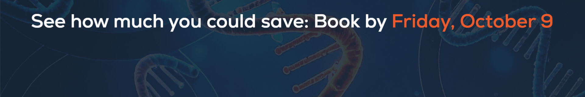 9th RNA-Targeted Drug Discovery Summit - Animated Savings Banner